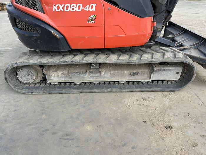 Used KUBOTA KX080-4A 2017