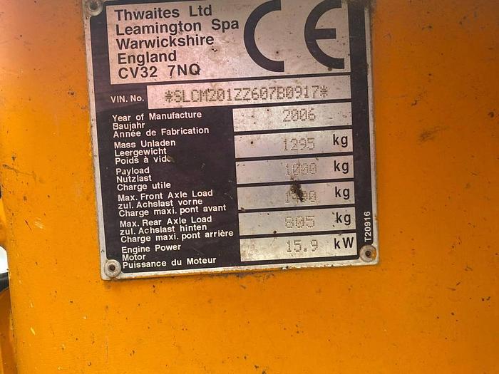 Used Thwaites 1T
