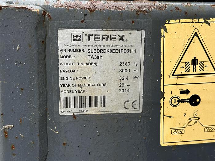 Used Terex TA3SH 2014 