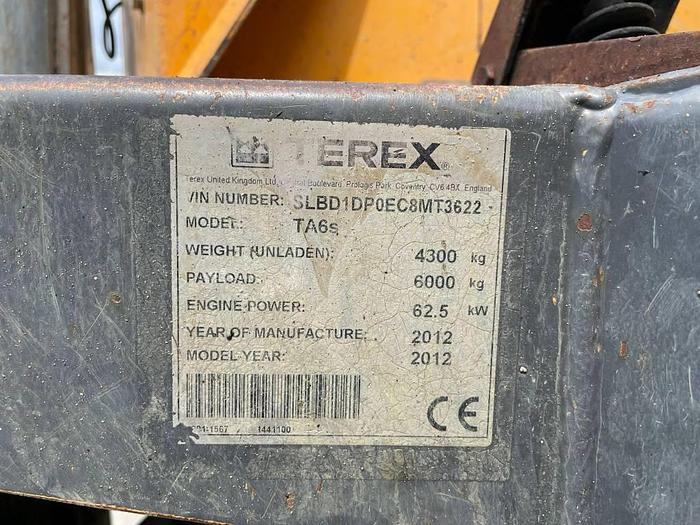 Used Terex TA6S 2012