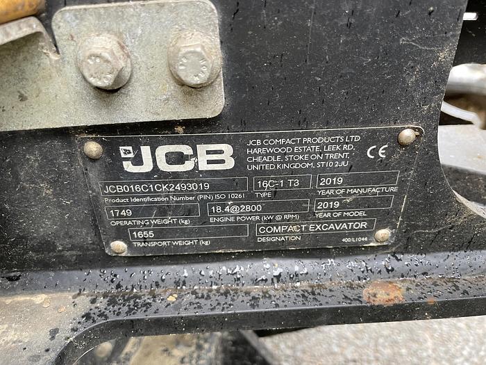 Used JCB 16C-1 2019