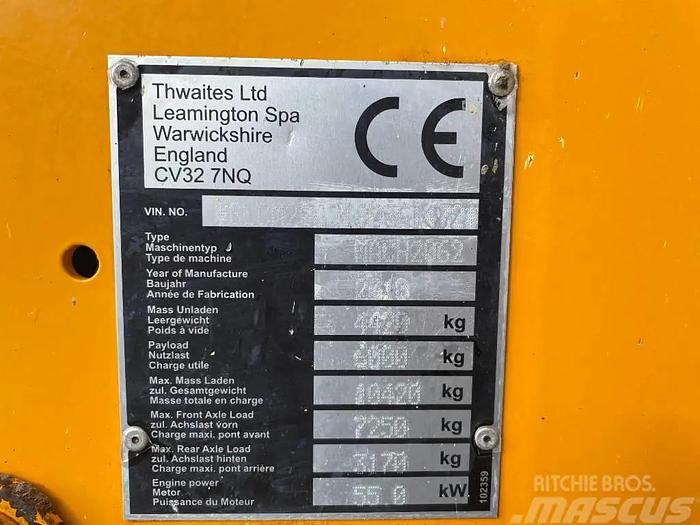 Used 2018 Thwaites 6T