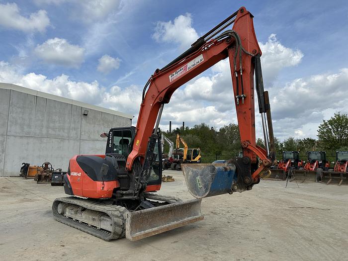 Used KUBOTA KX080-4A 2017