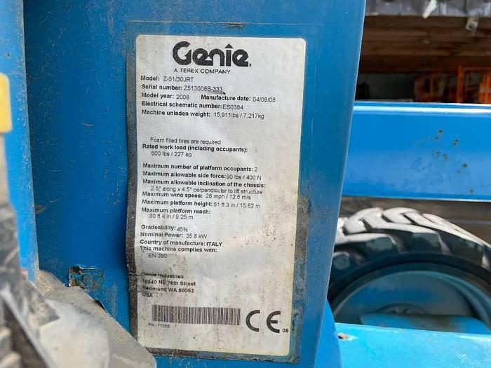 Used Genie Z 51/30 J RT