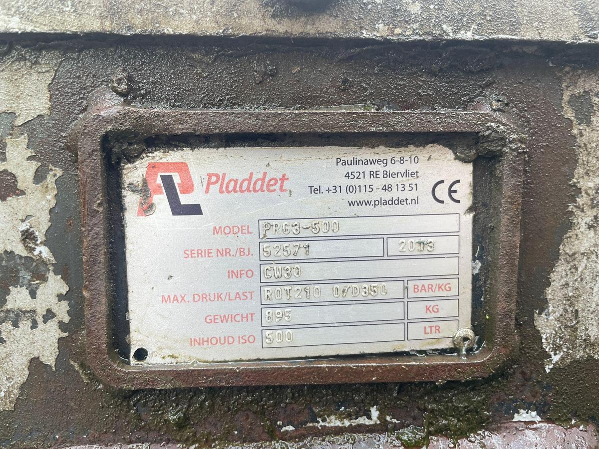 Used 2013 PLADDET PRG3-500