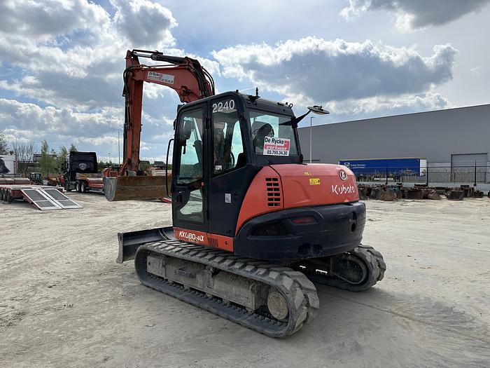 Used KUBOTA KX080-4A 2017