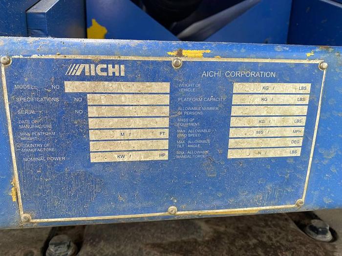 Used Aichi SR 18A 2008