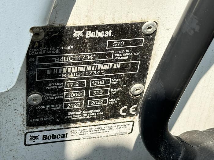 Used BOBCAT S70 2022