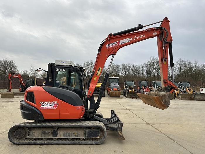 Used Kubota KX080-4a2 2020