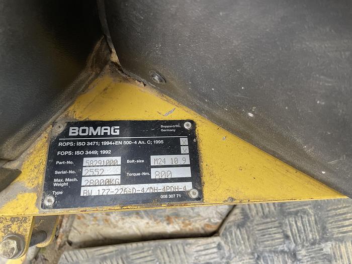 Used Bomag BW213DH-4 2007