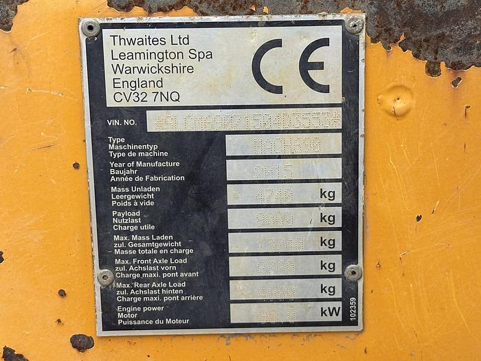 Used Thwaites 9T 2015