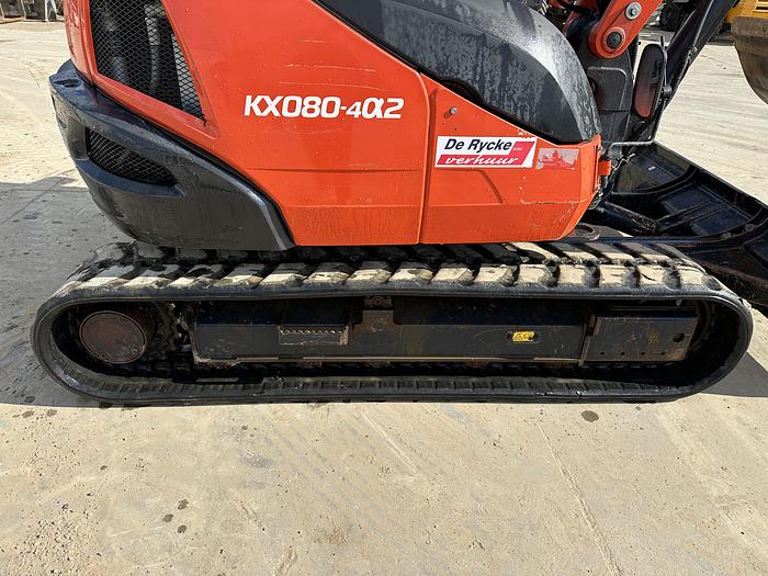 Used Kubota KX080-4a 2020