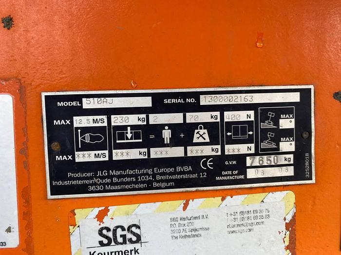 Used JLG 510 AJ