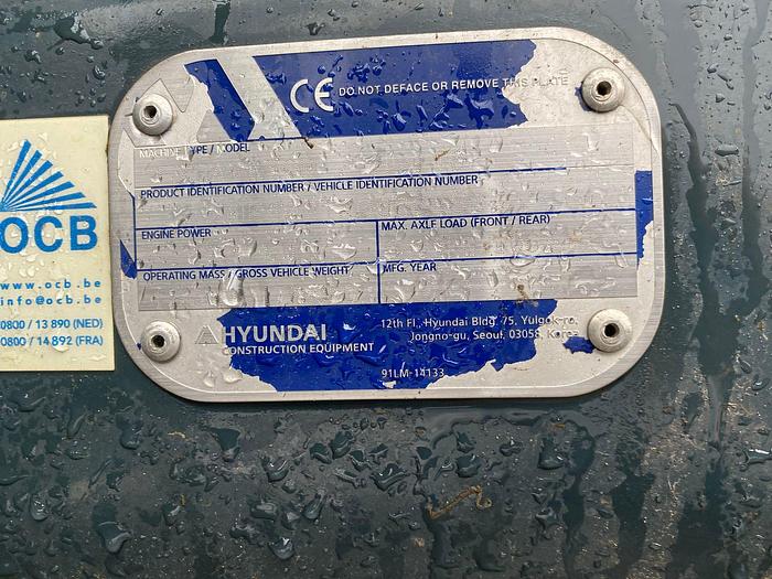Used HYUNDAI HW140 2019