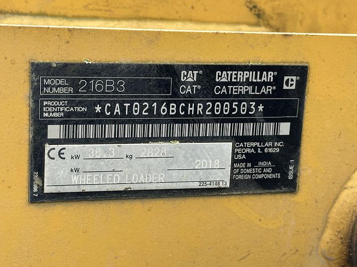 Used Cat 216B3 2019