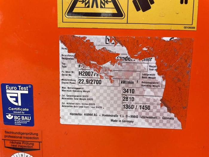 Used Hamm HD12VV 2016