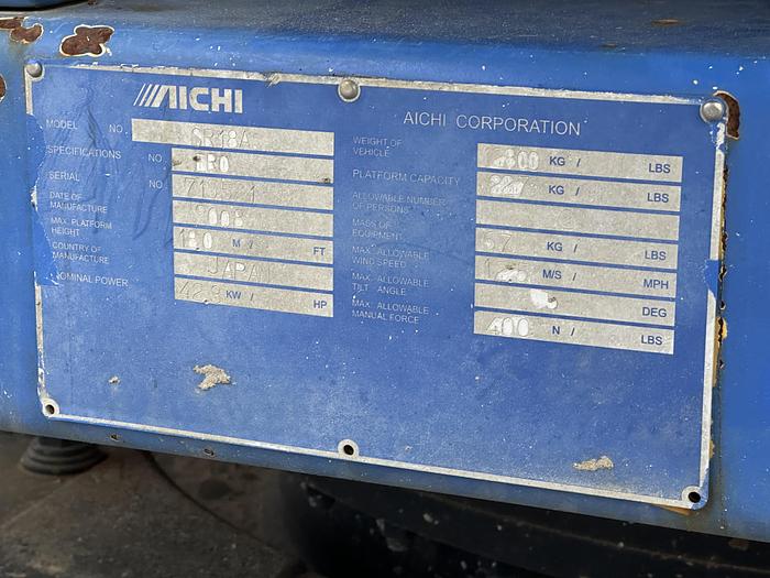 Used Aichi SR18A 2008