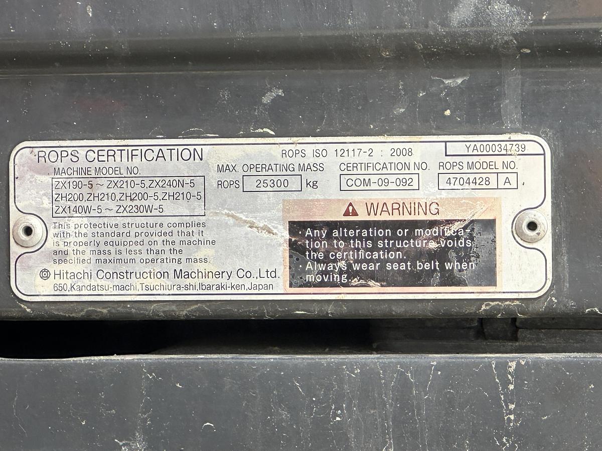 Used Hitachi ZX170W-5B 2017