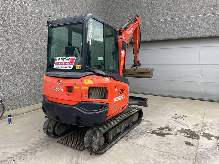 Used Kubota KX027-4 2017