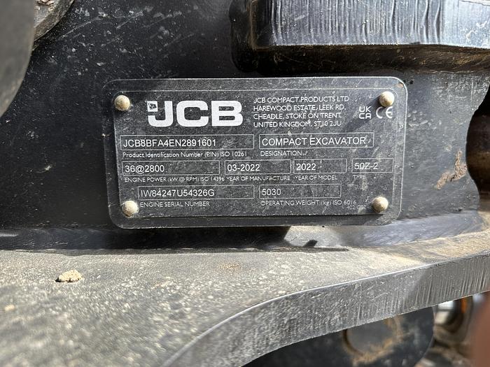 Used JCB 50Z 2 2022