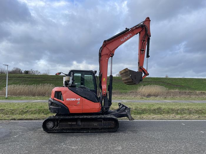 Used Kubota KX080-4a 