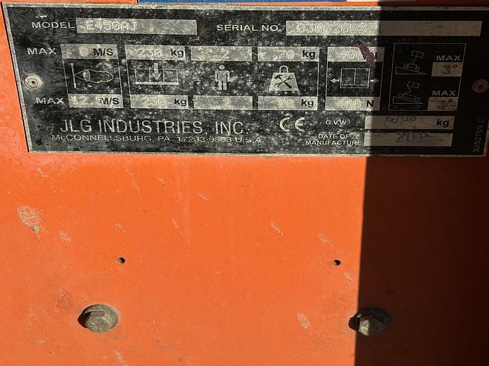 Used JLG E450AJ 2015