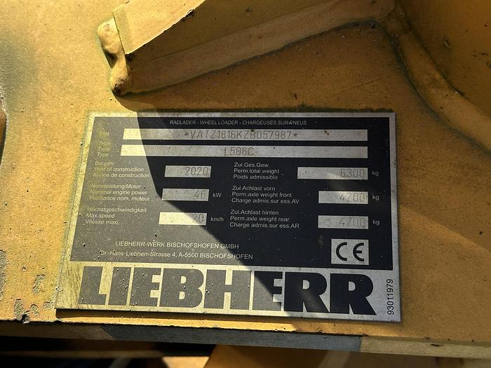 Used Liebherr L506C 2020