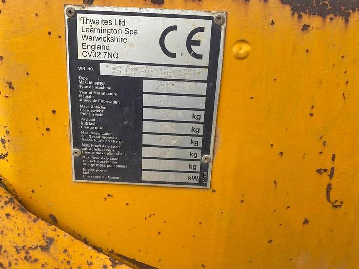 Used Thwaites 9T 2011