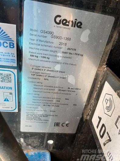 Used Genie GS 4390 RT