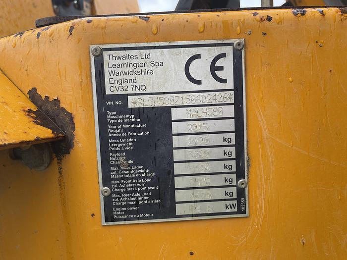 Used Thwaites 3T 2015