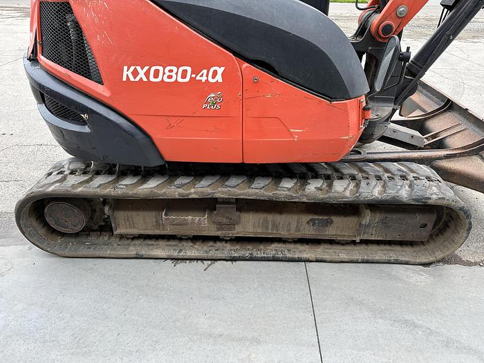 Used KUBOTA KX080-4A 2017