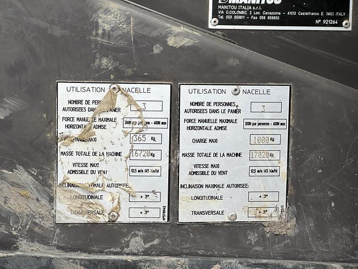 Used Manitou MRT2150 2012