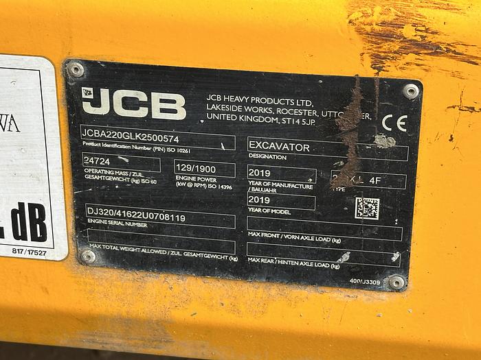 Used JCB 220X-LC 2019