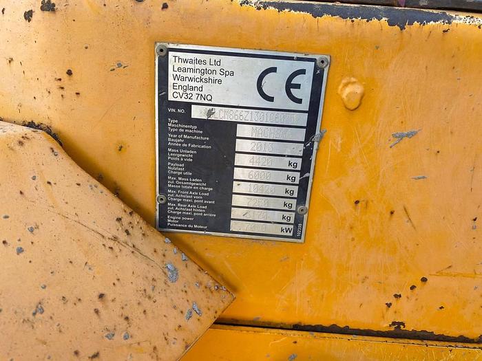 Used Thwaites 6T 2013