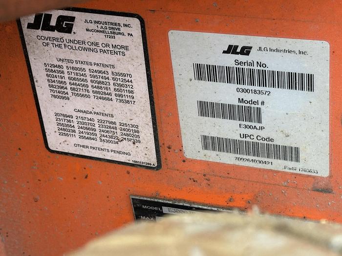 Used JLG E300AJP 2014