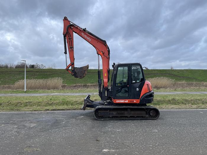 Used Kubota KX080-4a 