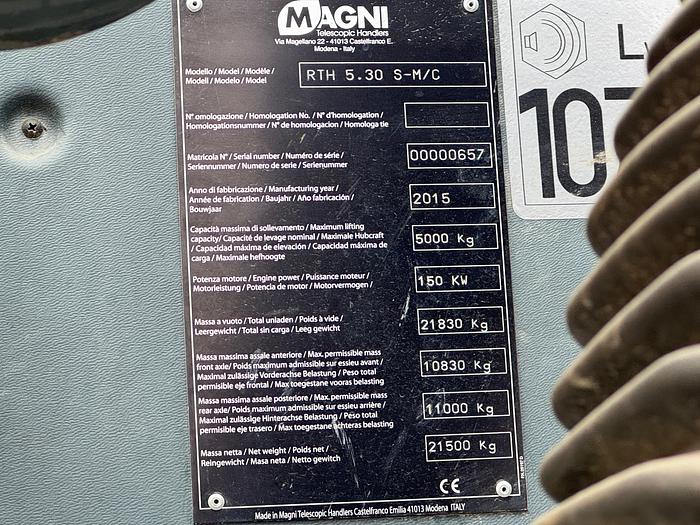 Used Magni RTH5.30S-M/C 2015
