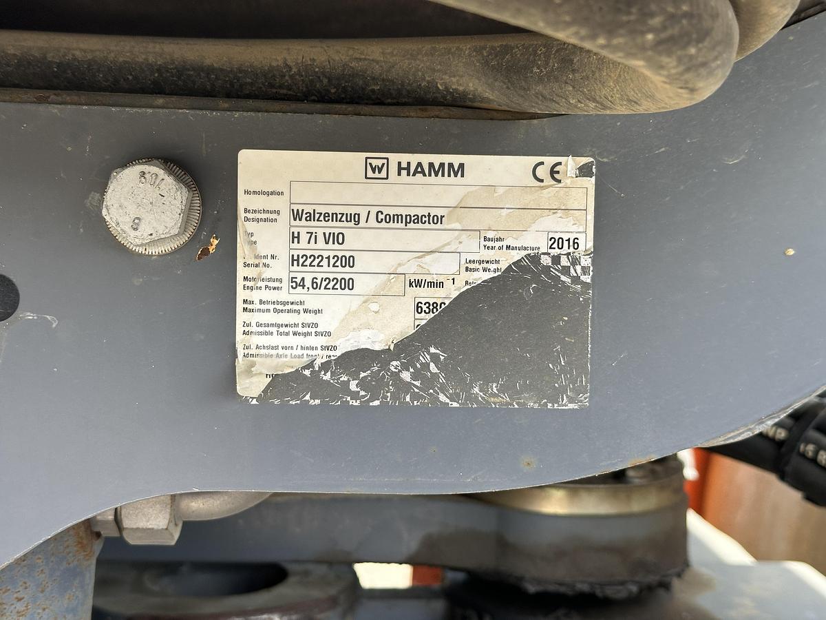 Used Hamm H7i-Vio 2016