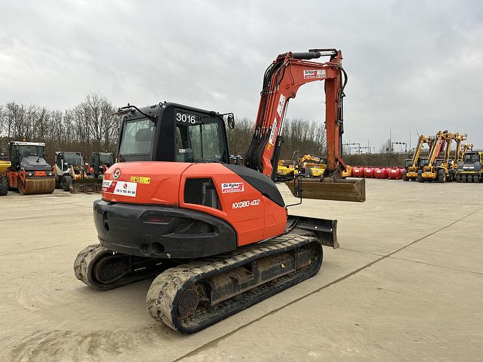Used Kubota KX080-4a 2020
