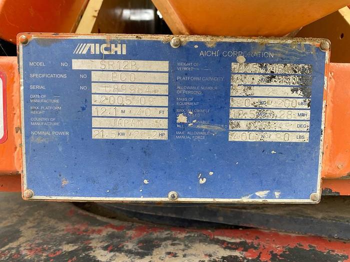 Used Aichi SR12B 2005