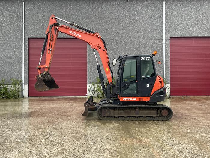 Used Kubota KX080-4a