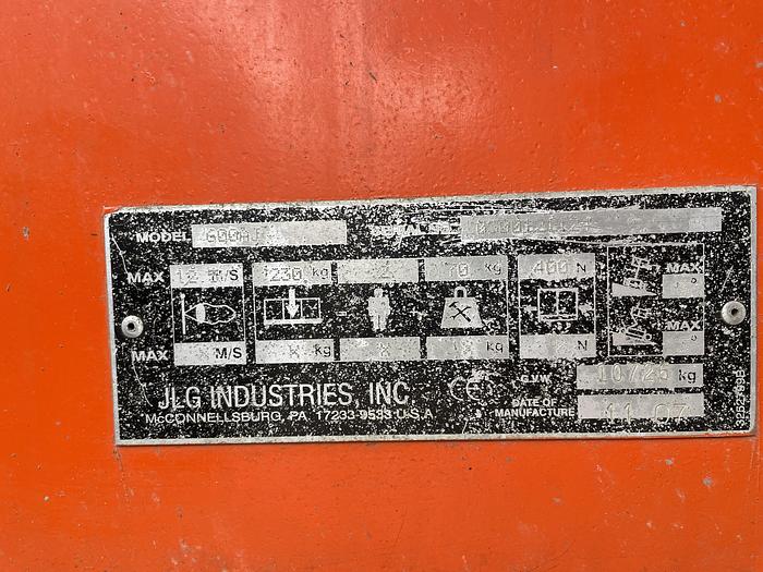 Used JLG 600AJ 2007