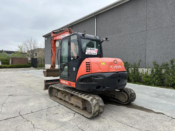 Used KUBOTA KX080-4A 2017