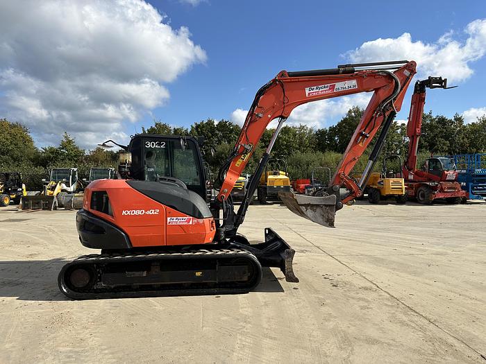 Used Kubota KX080-4a 2020