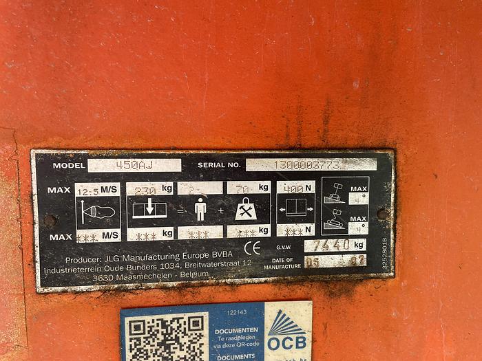 Used JLG 450 AJ