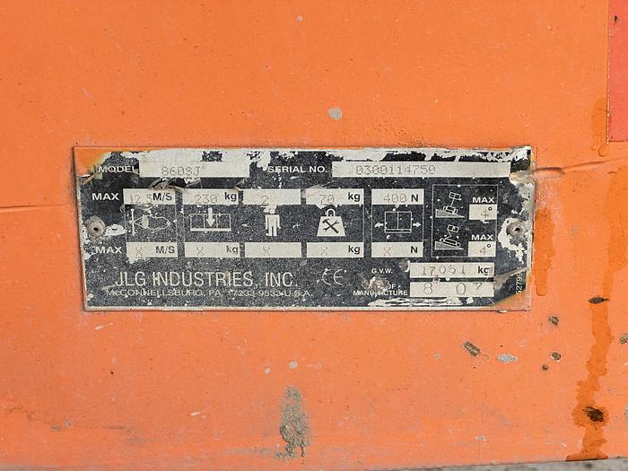 Used JLG 860SJ 2007