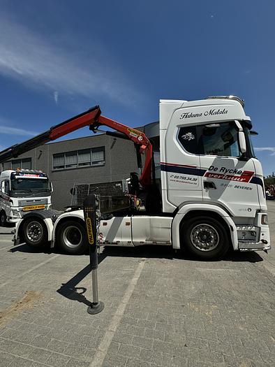 Used Scania S520 6x2 2018 Retarder Palfinger Crane