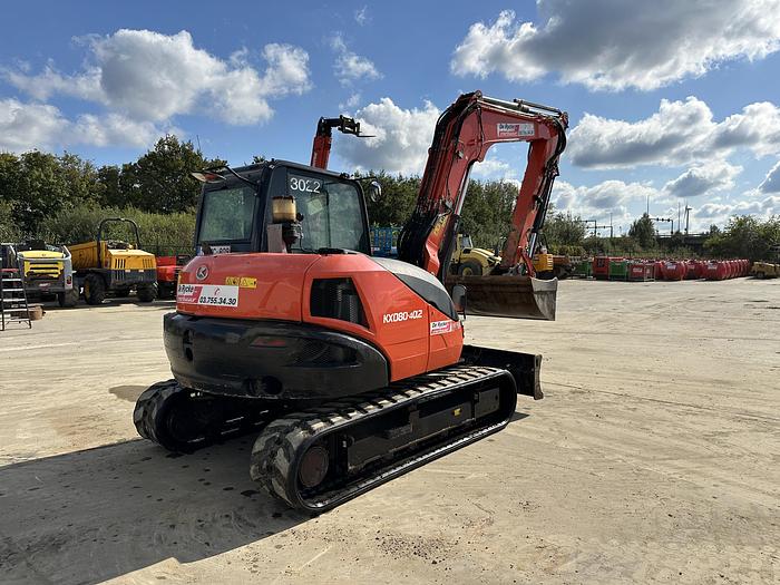 Used Kubota KX080-4a 2020