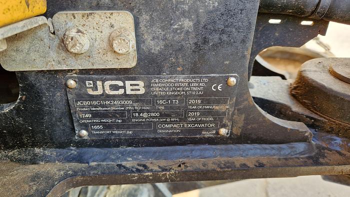 Used 2750 JCB 16C-1