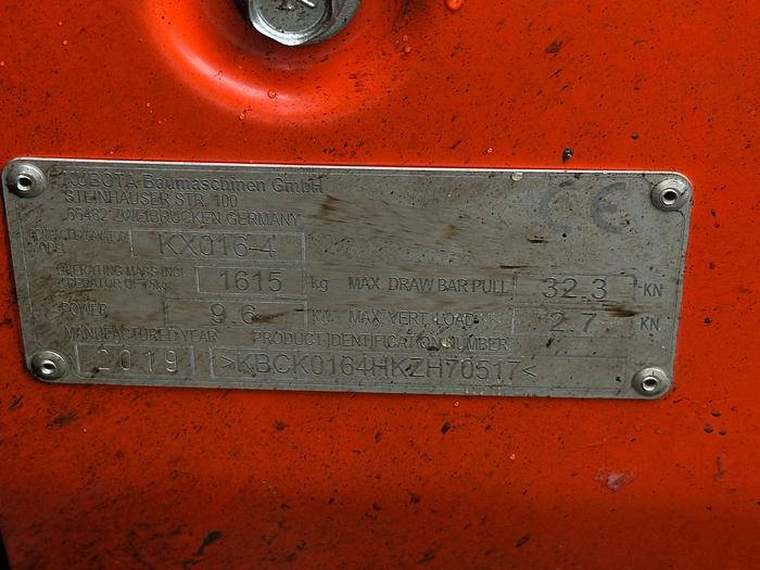 Used Kubota KX016-4 2019